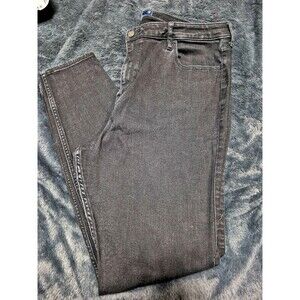 Hollister ultra high rise super skinny plus size 14 16 35x31 tall jeans stretch